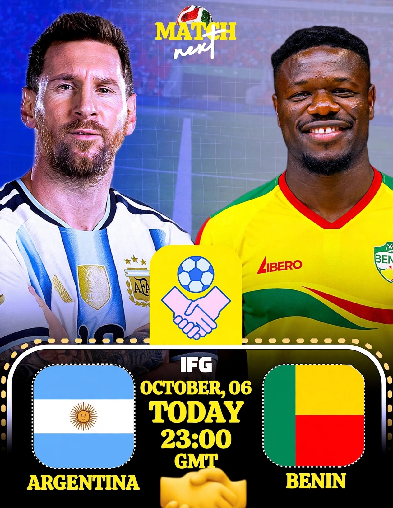Argentina vs Benin Full Match Replay 6 Oct 2026