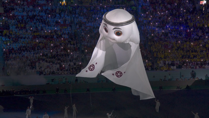 Screenshot of Fifa World Cup  Qatar Ceremony ( উদ্ভোদন অনুষ্ঠান) (2022) &bull; Others on MovieLinkBD