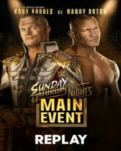 WWE Sunday Nights Main Event (6th September 2026) 