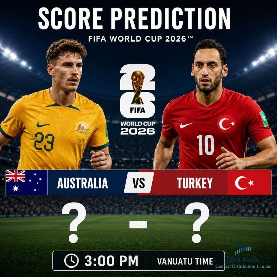 FIFA WORLD CUP (2026) Australia Vs Turkey -jun 14 2026