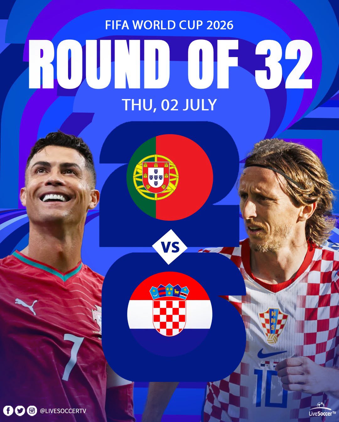 FIFA World Cup (2026) Portugal vs Croatia 2 july 2026