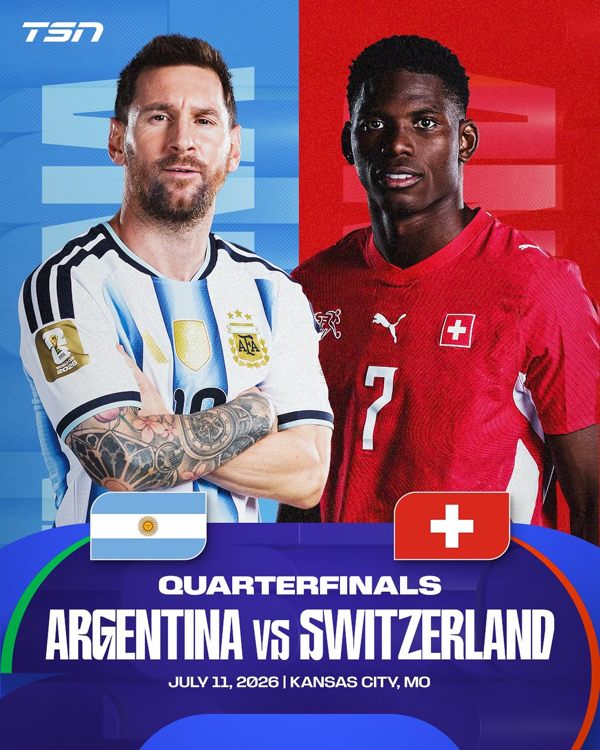 FIFA World Cup (2026) Quarter-Final | Argentina vs Switzerland 