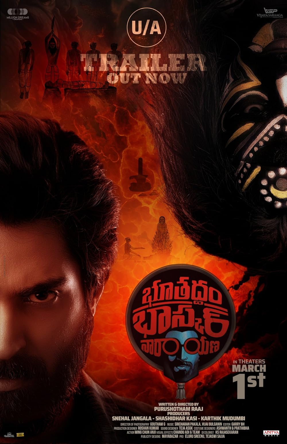 Bhoothaddam Bhaskar Narayana (2024) FUll-HD Hindi ORG