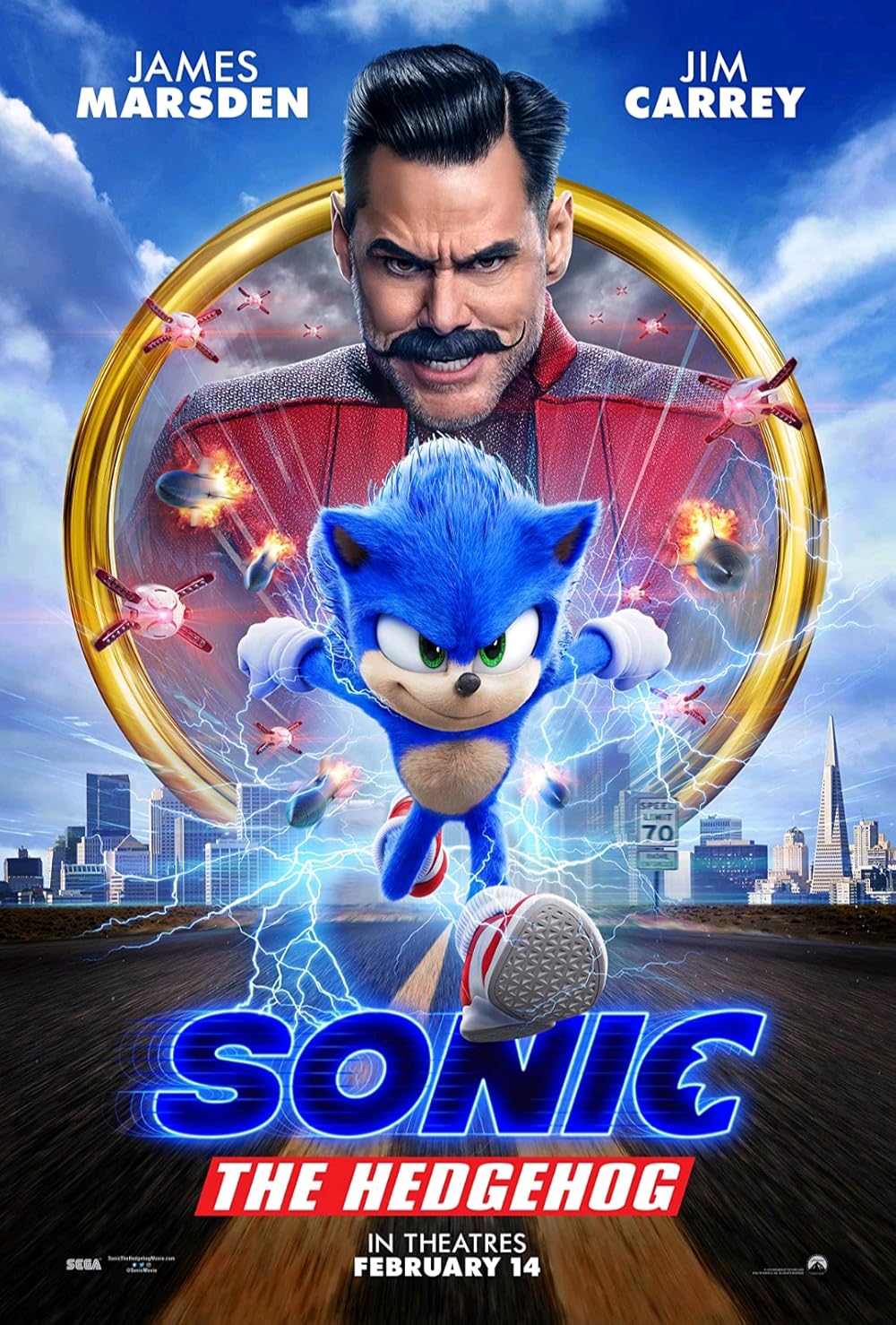 Sonic the Hedgehog (2020) Full HD Hindi ORG