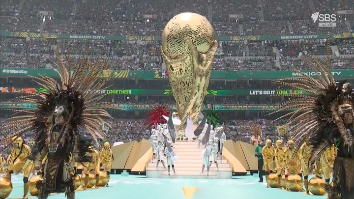 Screenshot of FIFA WORLD CUP  Opening Ceremony - উদ্ভোদন অনুষ্ঠান (2026) &bull; English on MovieLinkBD