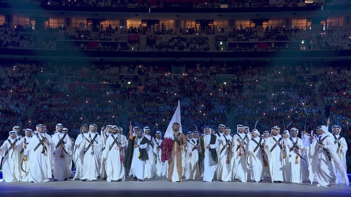 Screenshot of Fifa World Cup  Qatar Ceremony ( উদ্ভোদন অনুষ্ঠান) (2022) &bull; Others on MovieLinkBD