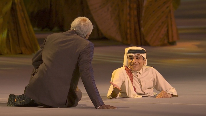 Screenshot of Fifa World Cup  Qatar Ceremony ( উদ্ভোদন অনুষ্ঠান) (2022) &bull; Others on MovieLinkBD