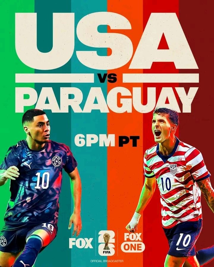 FIFA WORLD CUP (2026) USA v Paraguay  Full Match