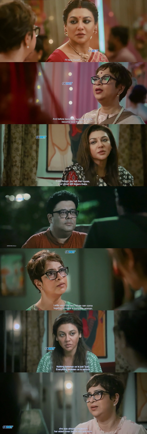Screenshot of Aajo Ardhangini  HDTC [ Best Quality Print ] (2026) &bull; Bangla on MovieLinkBD