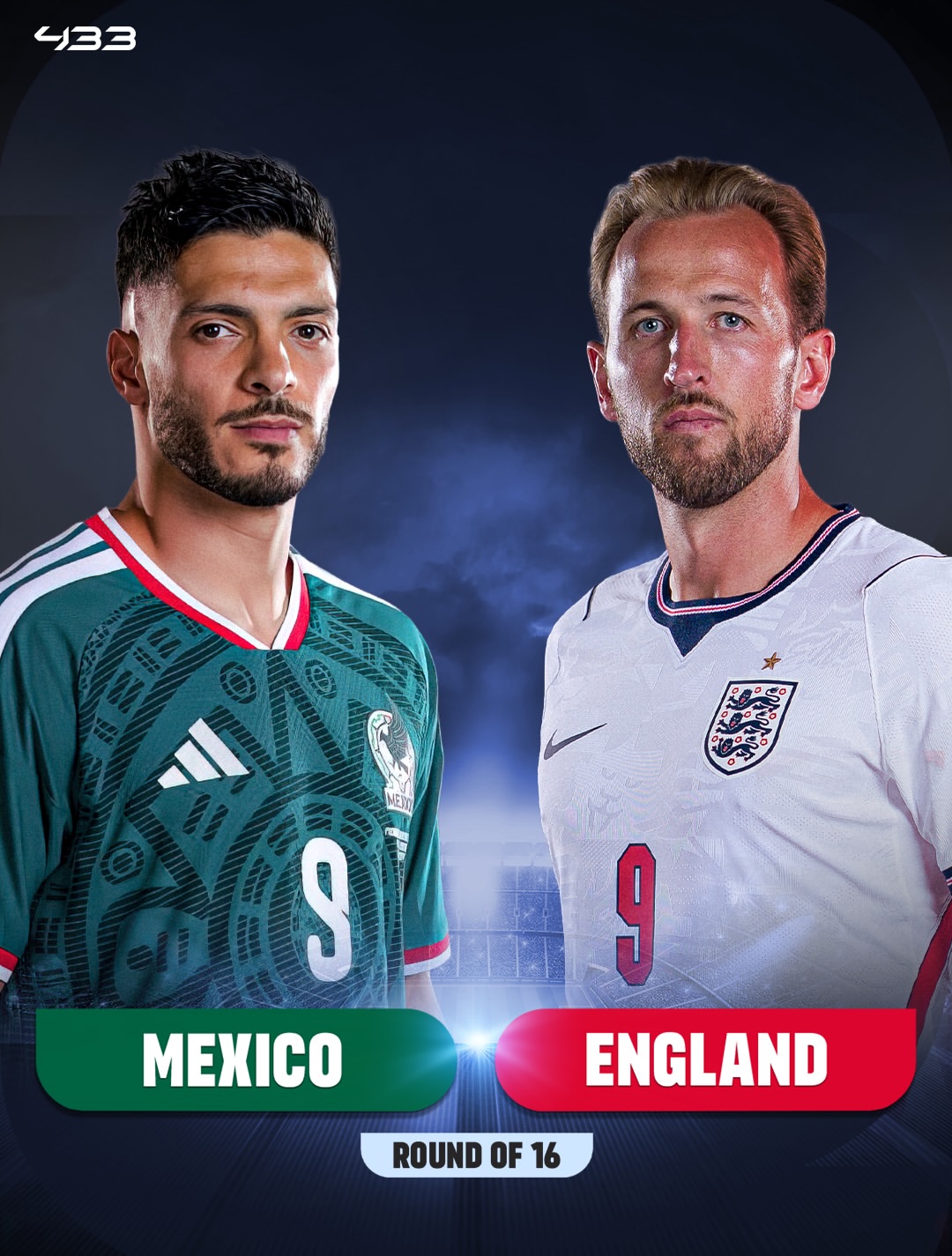 FIFA World Cup (2026) Mexico vs England - 6 july 2026