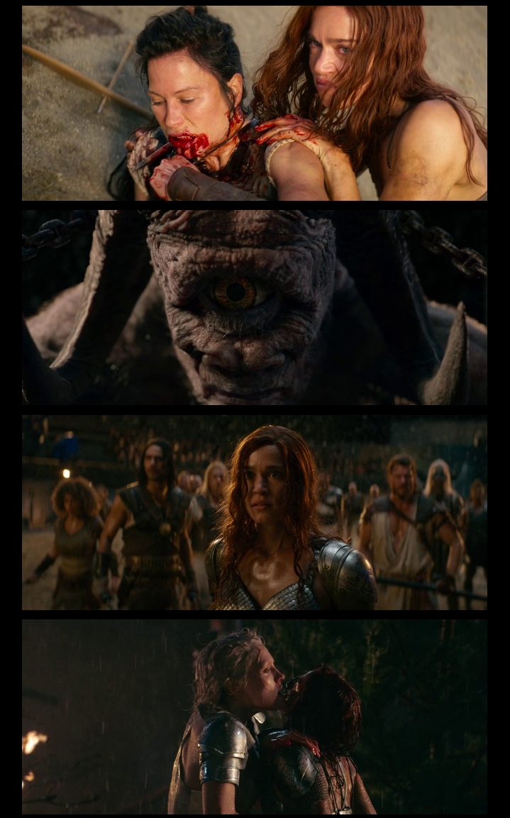Screenshot of Red Sonja  Hindi ORG (2025) &bull; English + Hindi on MovieLinkBD