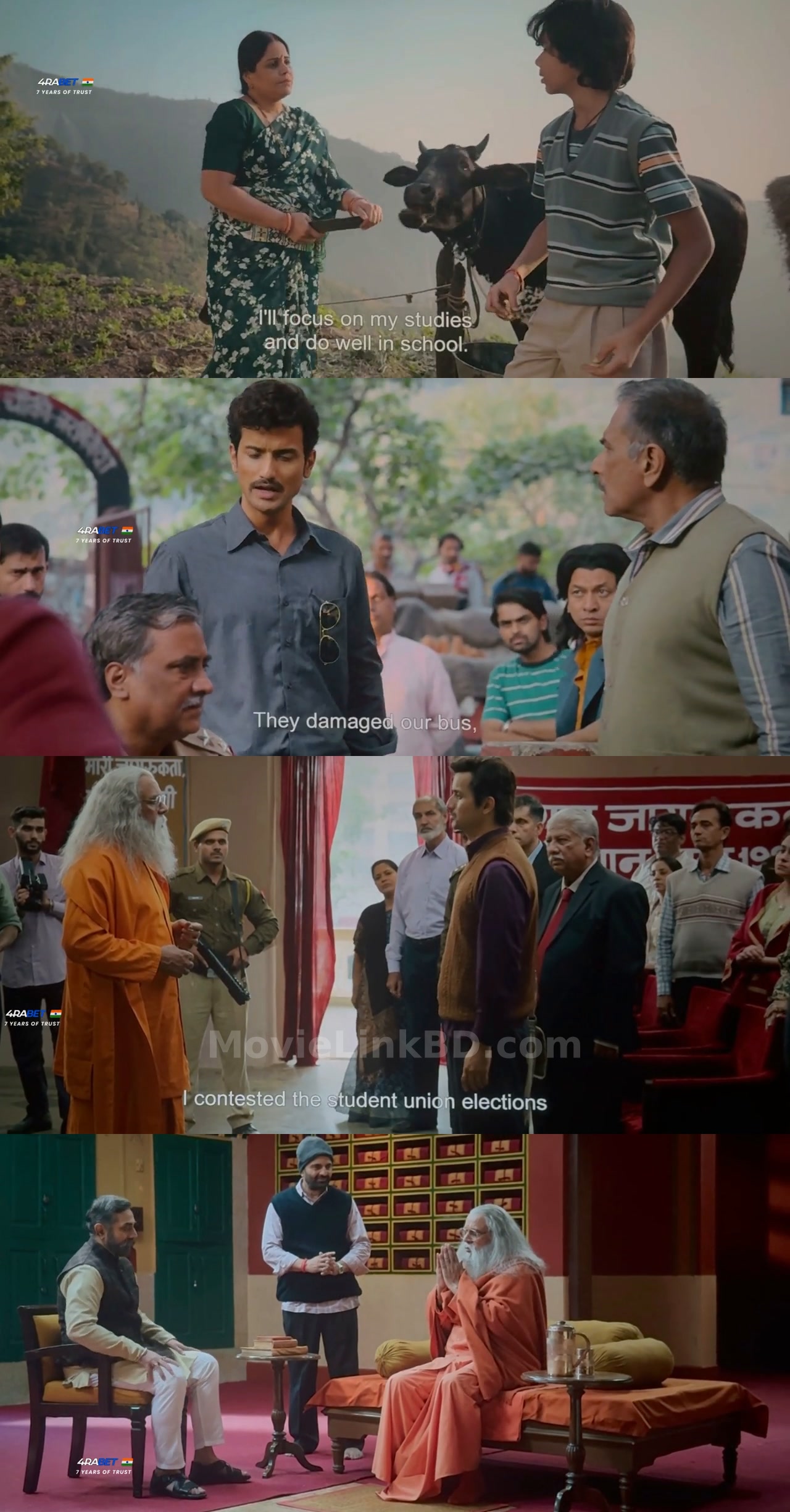 Screenshot of Ajey: The Untold Story of a Yogi  - HDTC [The Best Quality] (2025) &bull; Hindi on MovieLinkBD