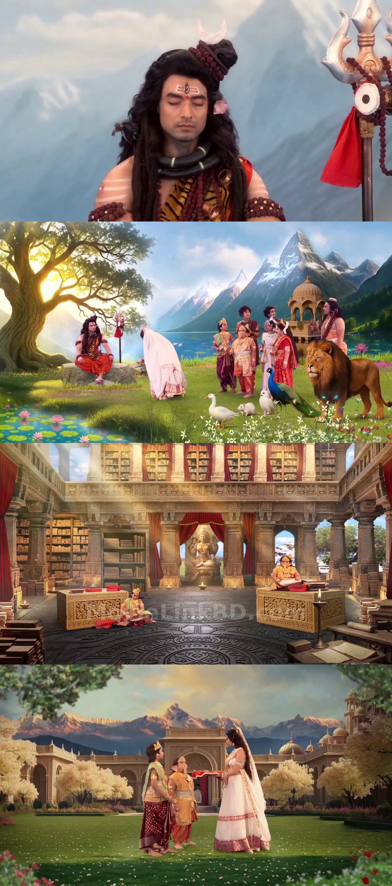 Screenshot of Mahalaya -Jago Maa Jago Durga  Season 1 [Ep01 Added] (2025) &bull; Bangla on MovieLinkBD