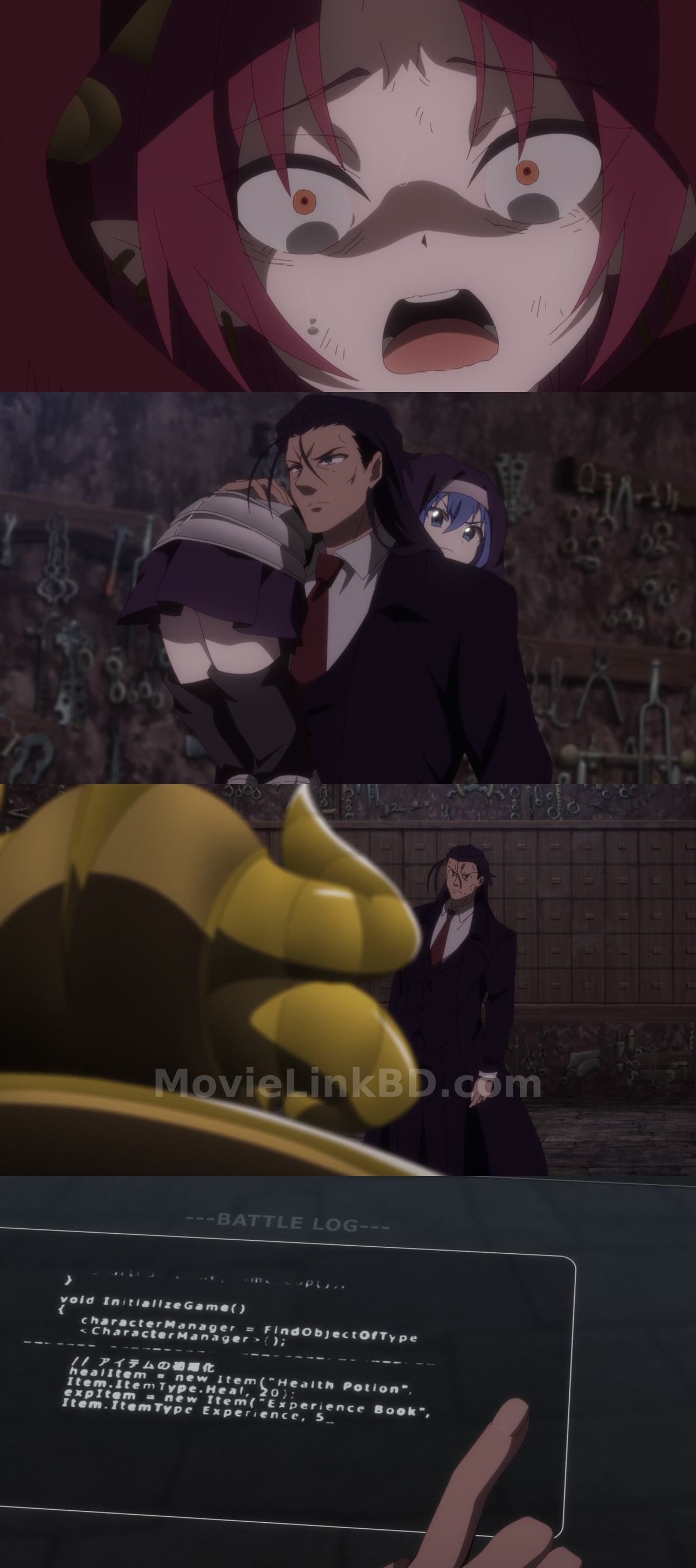 Screenshot of Demon Lord, Retry! R  Season 2 [Ep01-12] Completed [ORG Hindi] (2024) &bull; Hindi, English, Japanese on MovieLinkBD