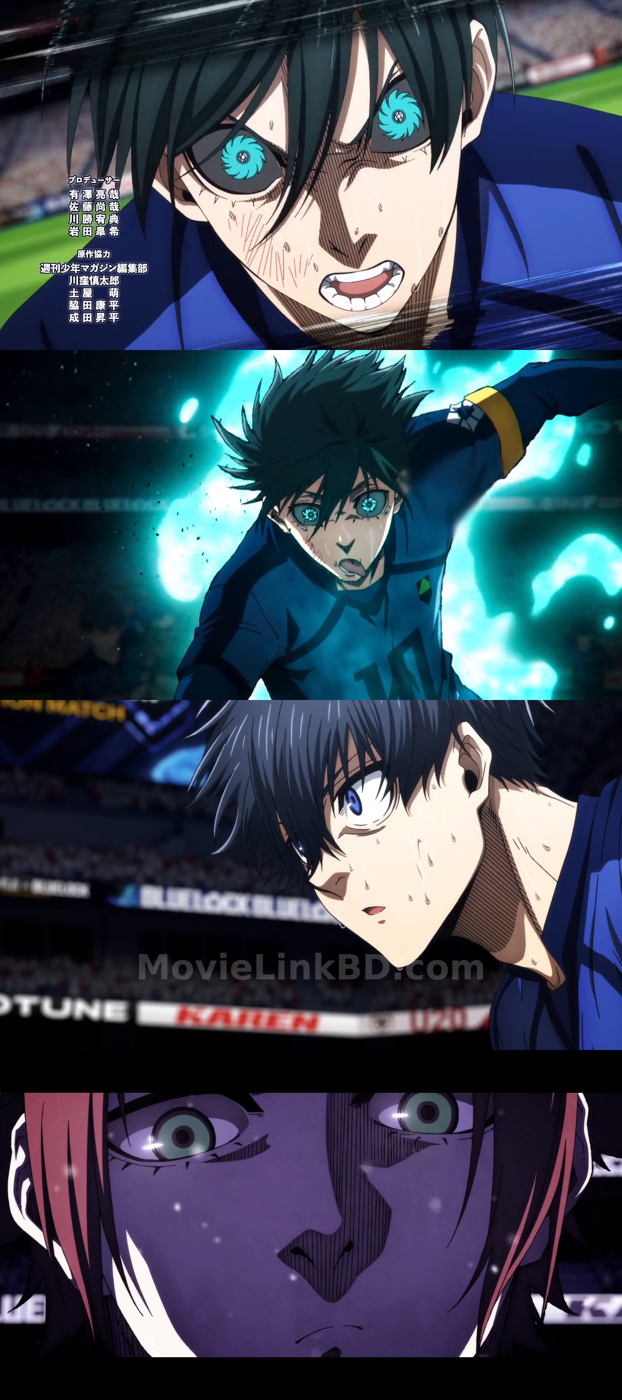 Screenshot of Blue Lock  S02 [ Episode 1-14] Added ✅ (2024) &mdash; S02 &bull; Hindi, English, Japanese, Dual Audio on MovieLinkBD