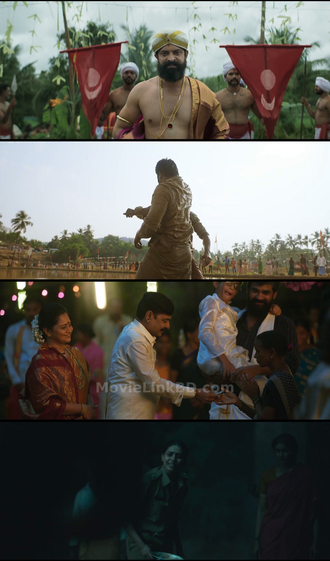 Screenshot of Kantara A Legend  [ORG Hindi] (2022) &bull; Hindi Dubbed on MovieLinkBD