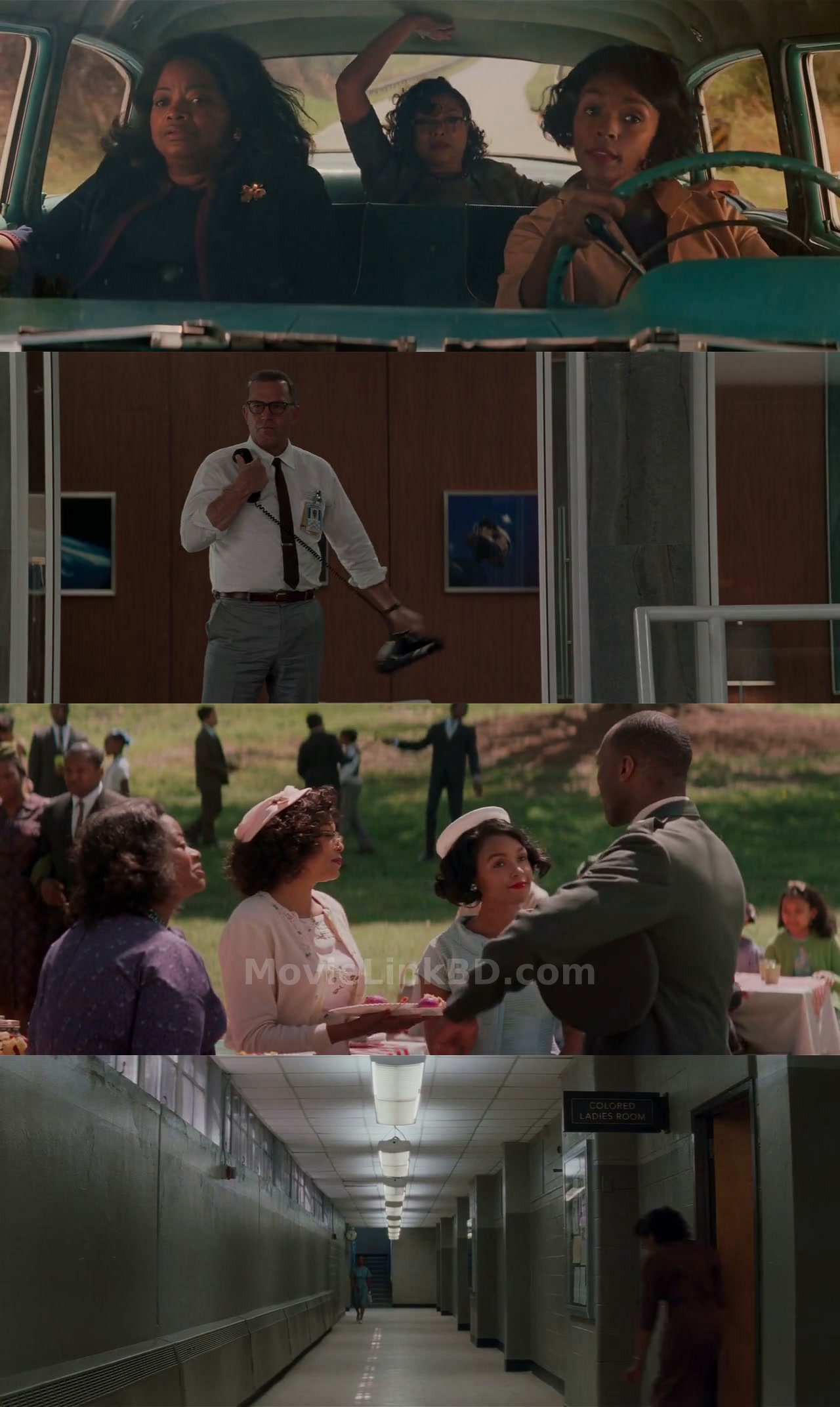Screenshot of Hidden Figures (2016) &bull; Hindi, English, Dual, Audio on MovieLinkBD