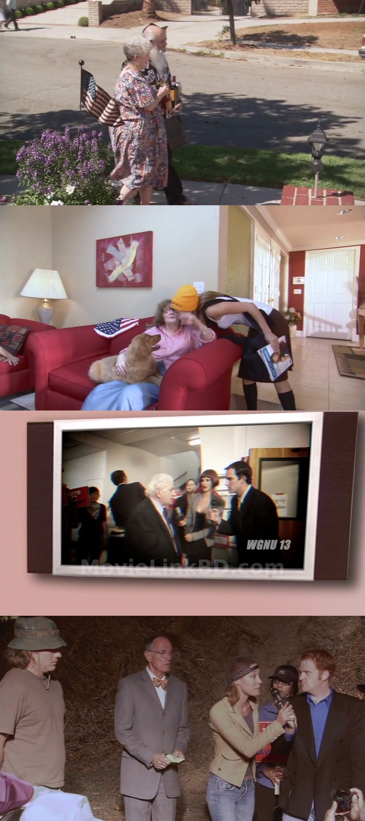 Screenshot of Naked Run  Hindi ORG (2011) &bull; en on MovieLinkBD