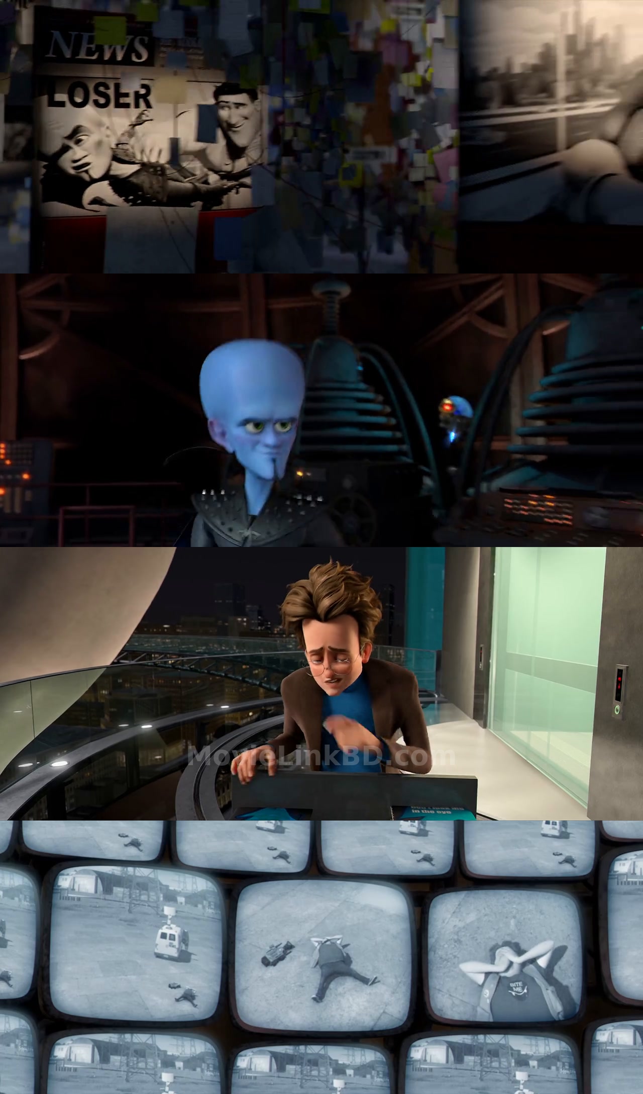 Screenshot of Megamind (2010) &bull; Hindi, English, Dual, Audio on MovieLinkBD