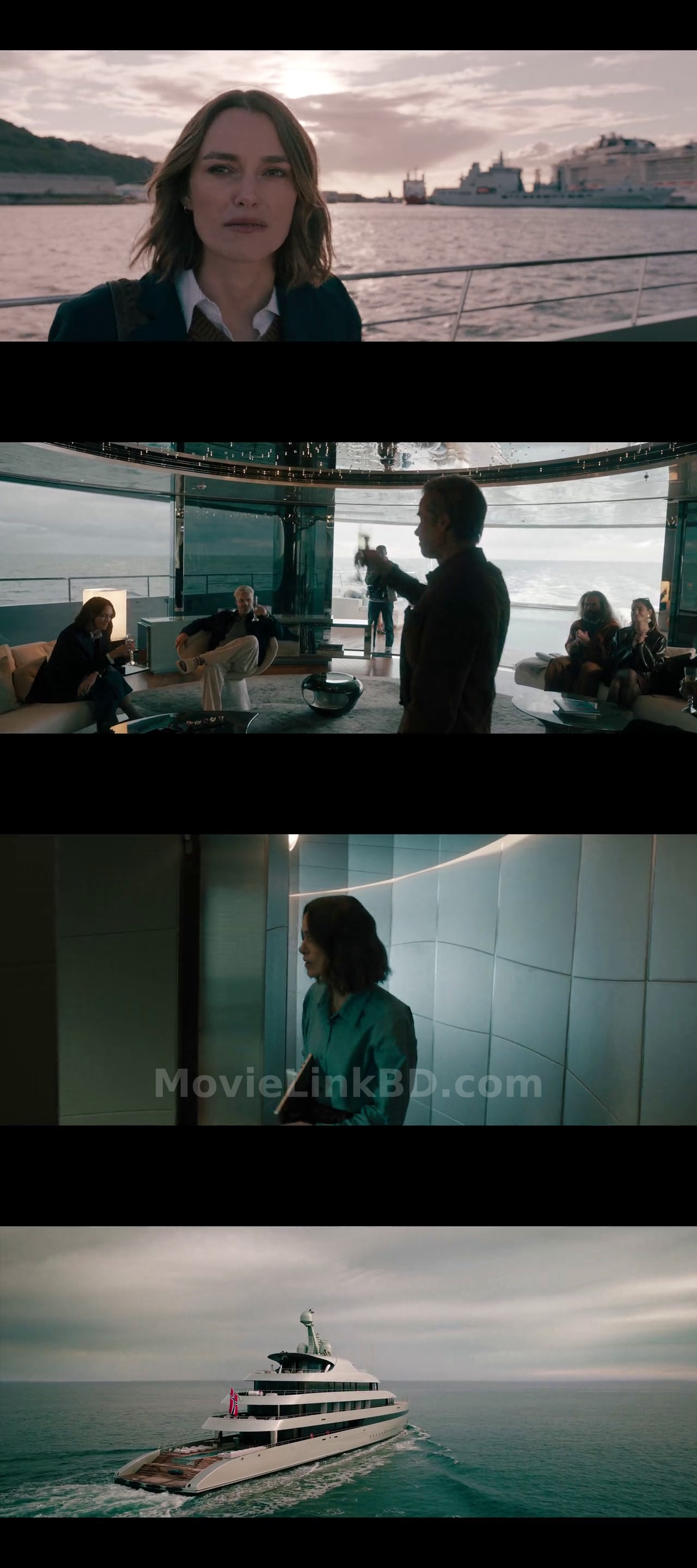 Screenshot of The Woman in Cabin 10 (2025) &bull; Hindi + English on MovieLinkBD