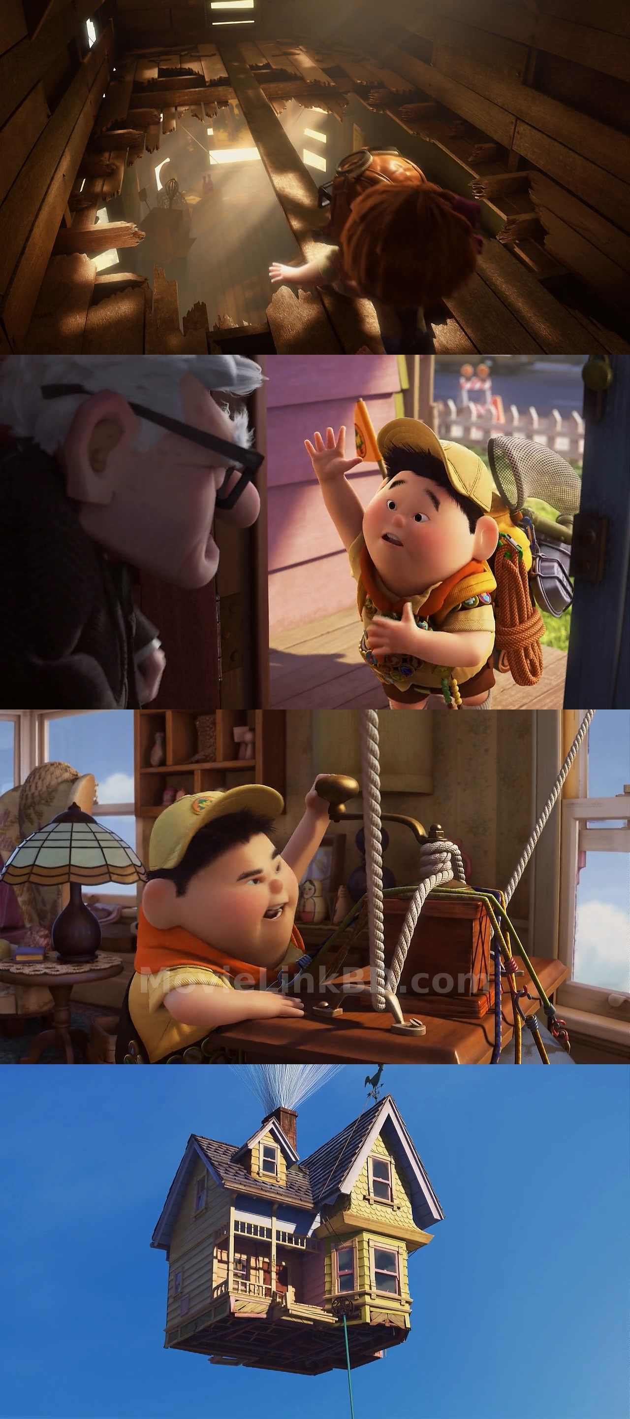 Screenshot of Up (2009) &bull; Hindi, English Dual Audio on MovieLinkBD