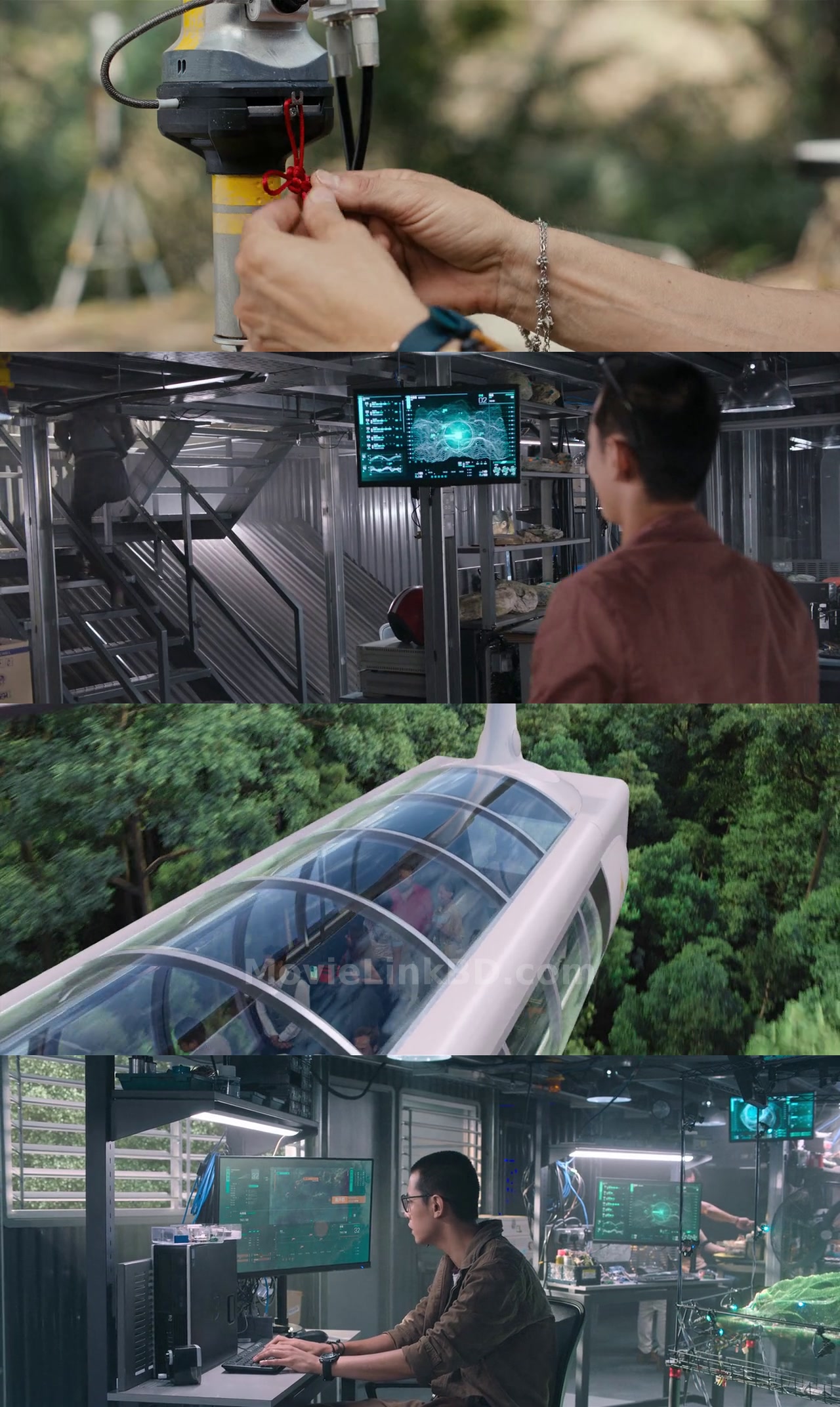 Screenshot of Skyfire (2019) &bull; Hindi, Chinese Dual Audio on MovieLinkBD