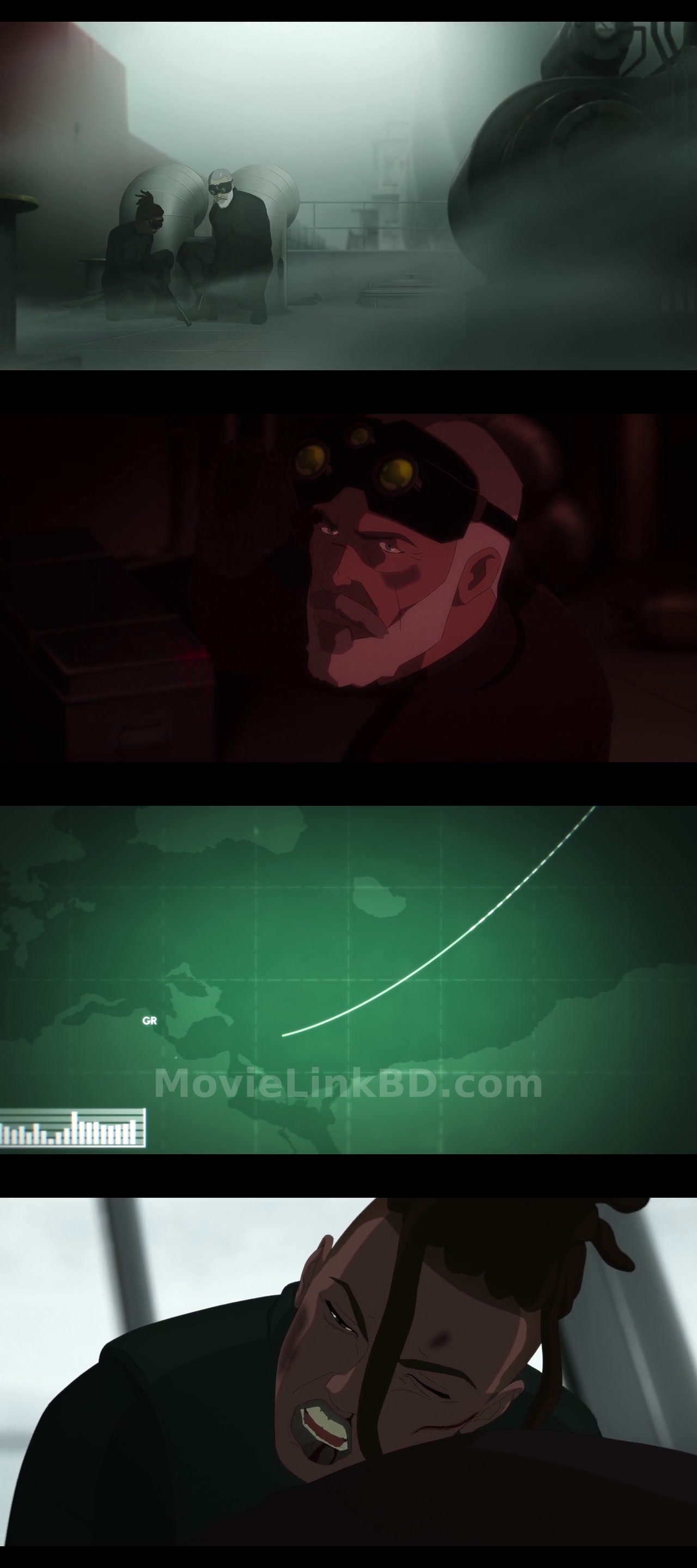 Screenshot of Splinter Cell: Deathwatch  Season 1 [Ep01-08] Completed [ORG Hindi] (2025) &bull; Hindi, English Dual Audio on MovieLinkBD