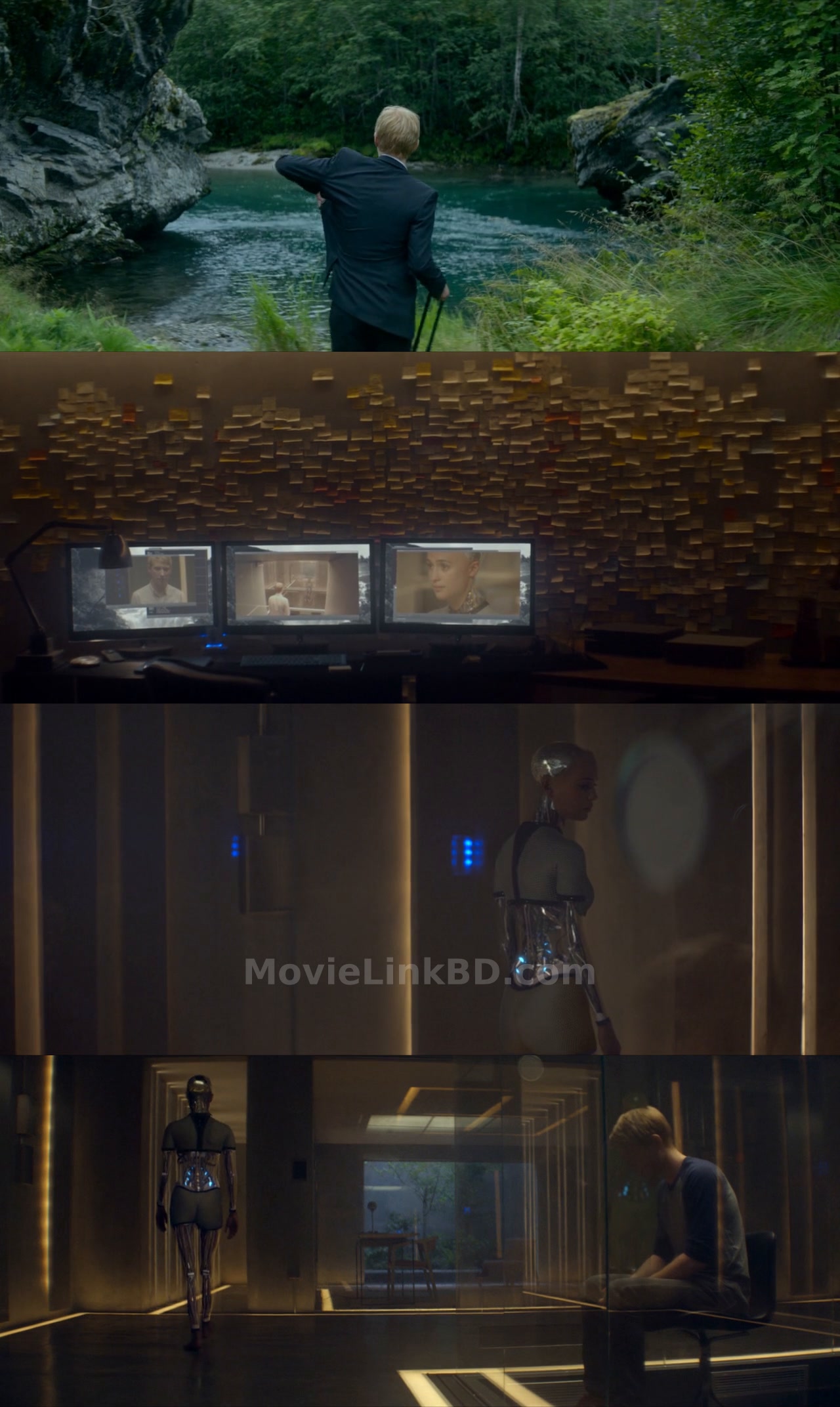 Screenshot of Ex Machina (2014) &bull; Hindi, English, Dual, Audio on MovieLinkBD