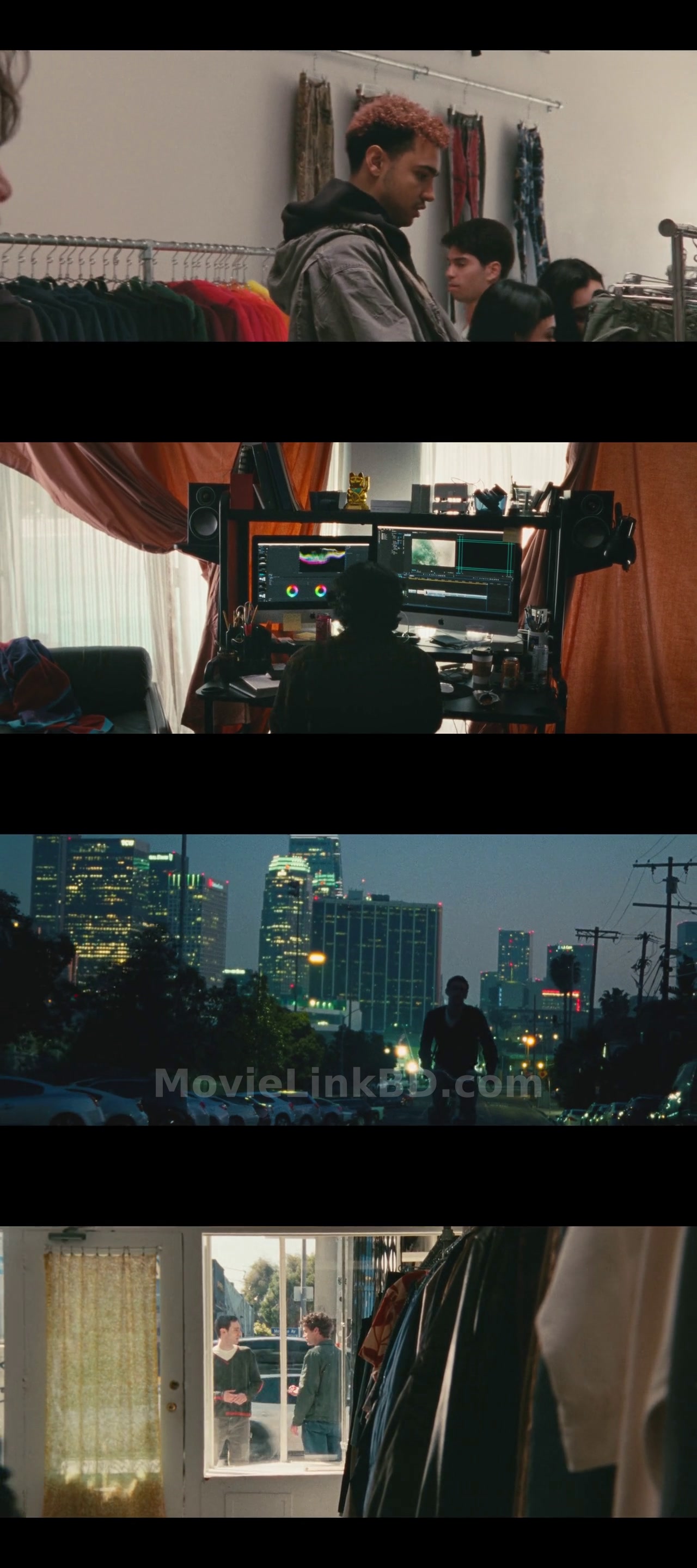 Screenshot of Lurker (2025) &bull; English on MovieLinkBD