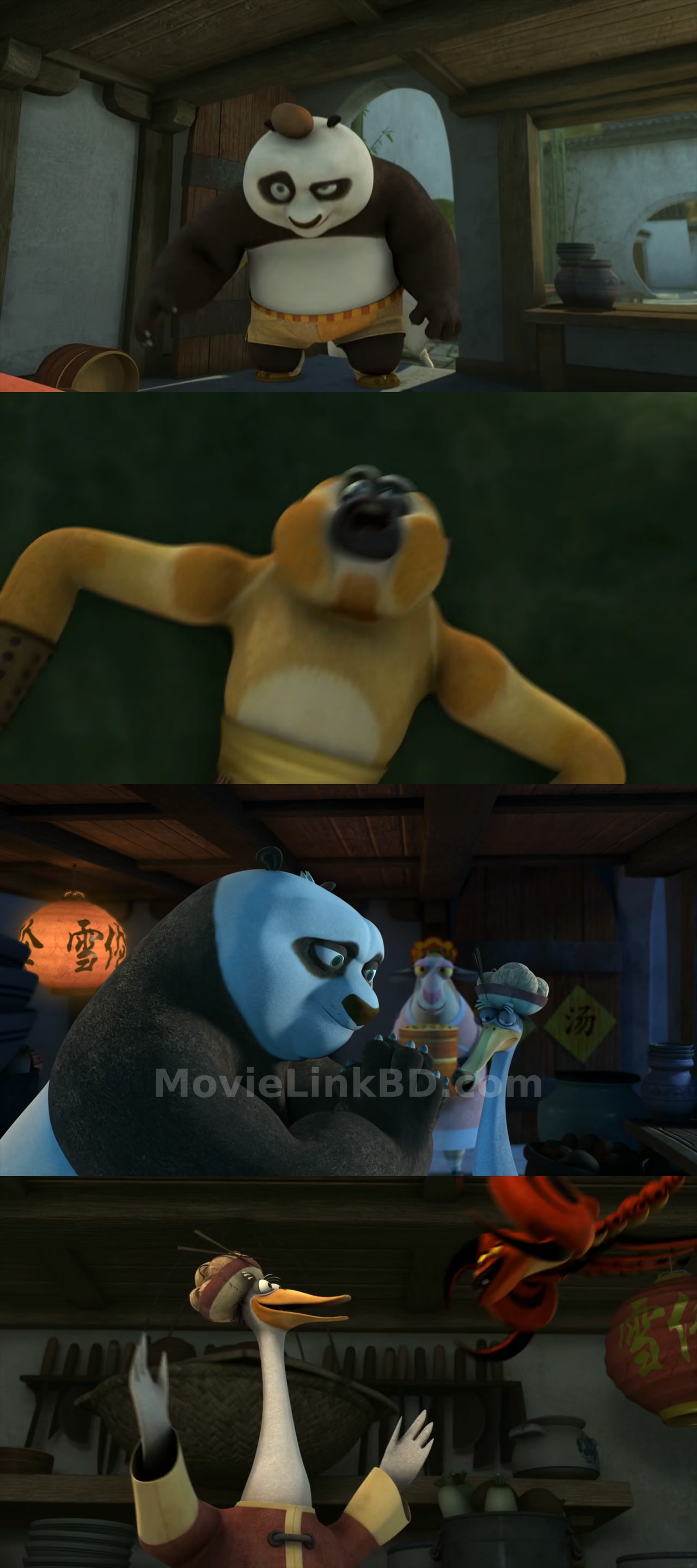 Screenshot of Kung Fu Panda: Legends of Awesomeness  Season 1 Complete (2011) &bull; English + Hindi on MovieLinkBD