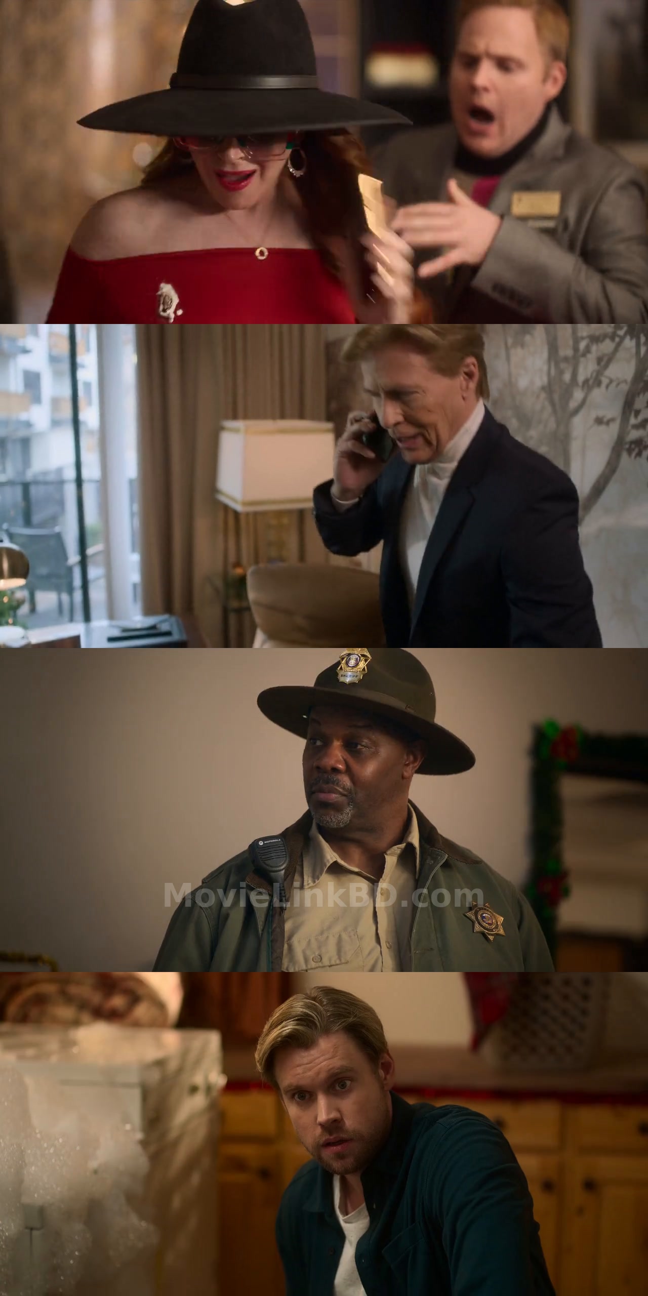 Screenshot of Falling for Christmas (2022) &bull; English + Hindi on MovieLinkBD