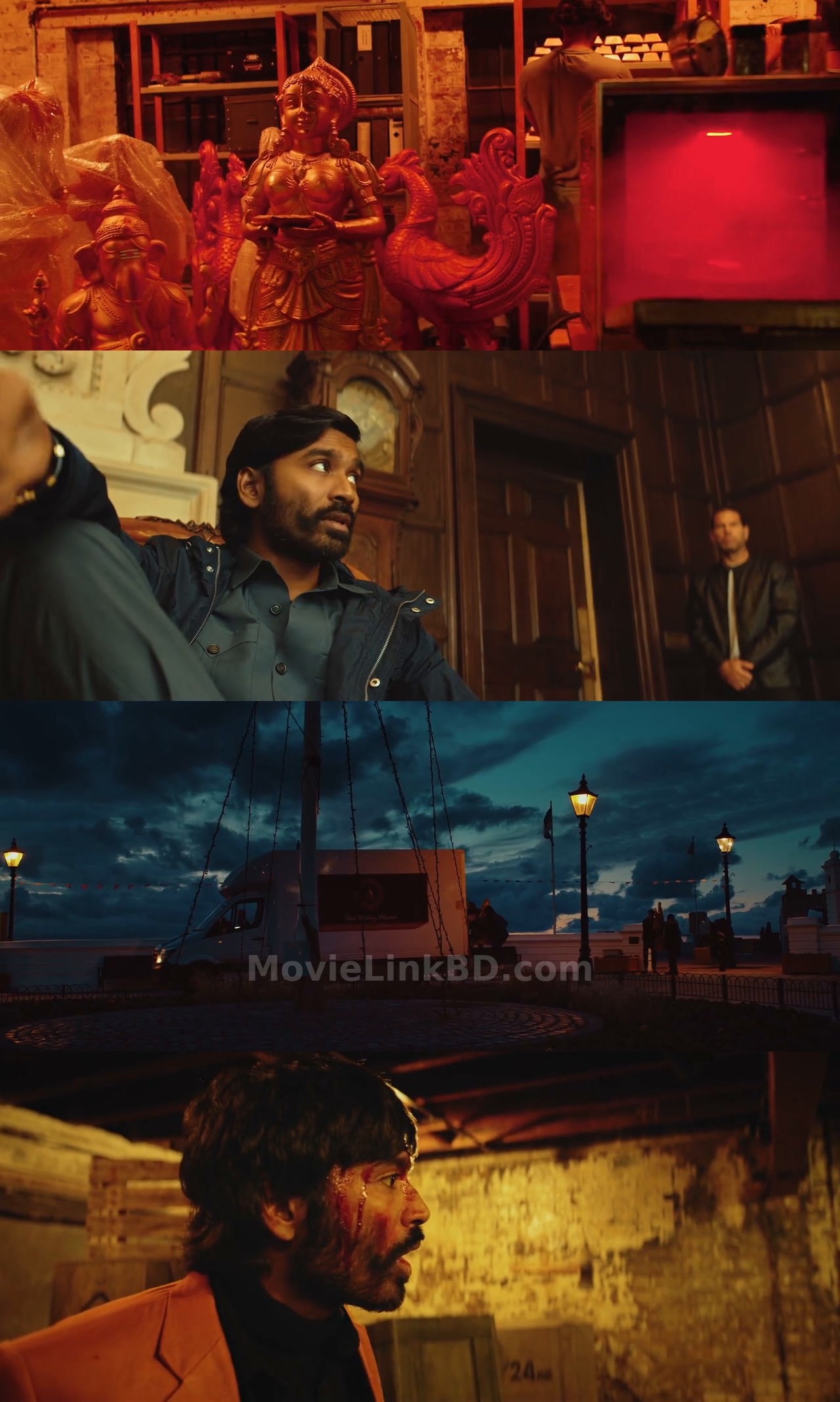 Screenshot of Jagame Thandhiram  [ORG Hindi] (2021) &bull; Hindi, Tamil Dual Audio on MovieLinkBD