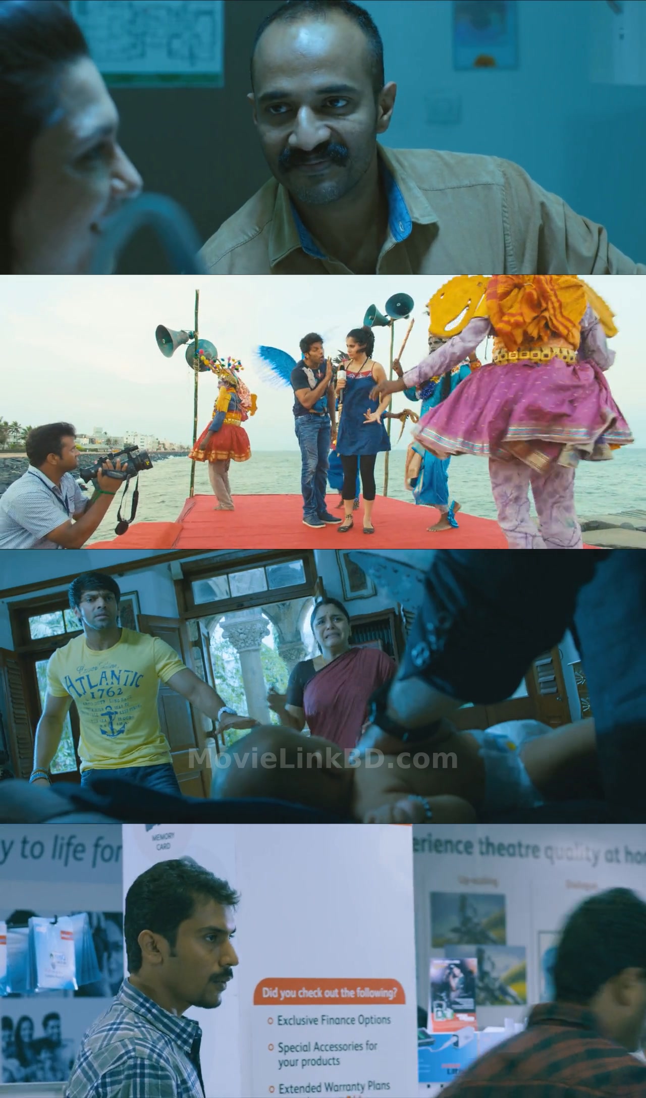 Screenshot of Arrambam (2013) &bull; Hindi, Dual Audio on MovieLinkBD