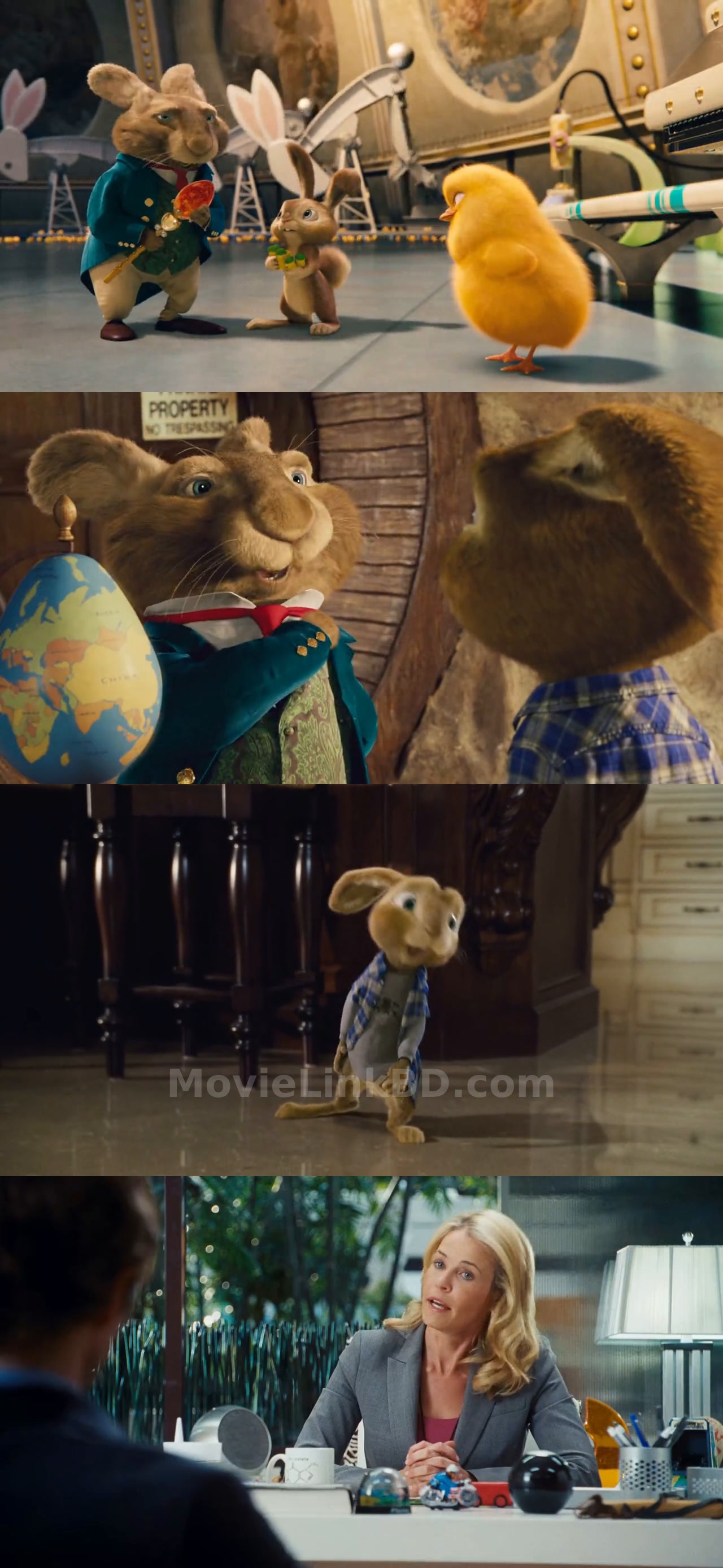 Screenshot of Hop (2011) &bull; English + Hindi on MovieLinkBD