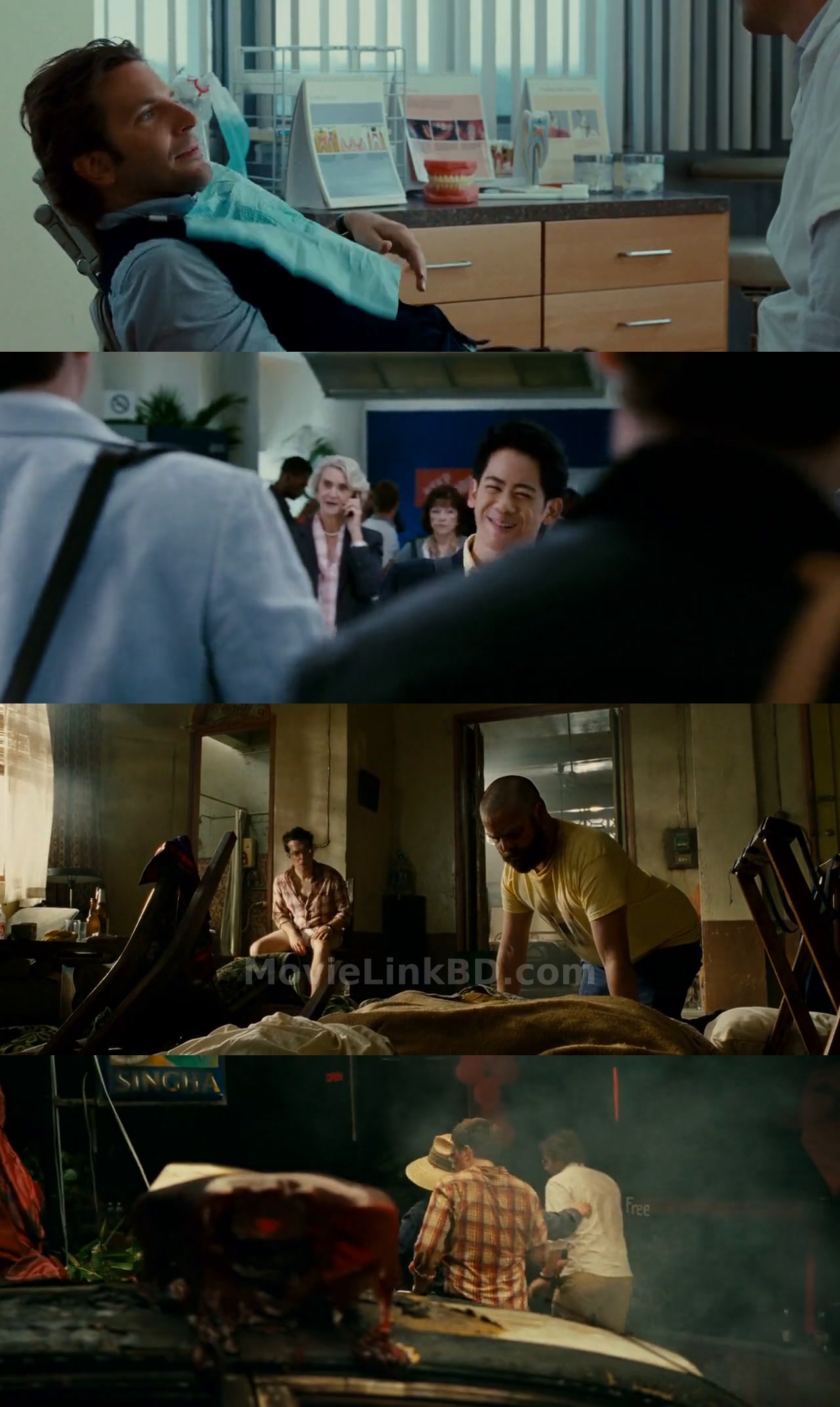 Screenshot of The Hangover Part II (2011) &bull; Hindi, English Dual Audio on MovieLinkBD