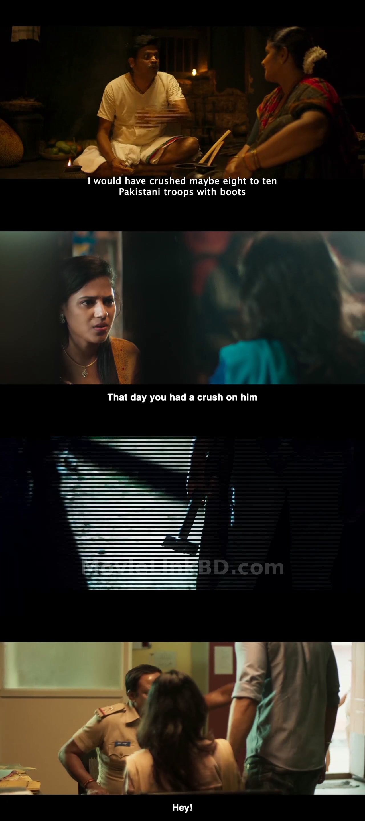 Screenshot of Hejjaru  Hindi ORG (2024) &bull; Hindi, Telugu on MovieLinkBD