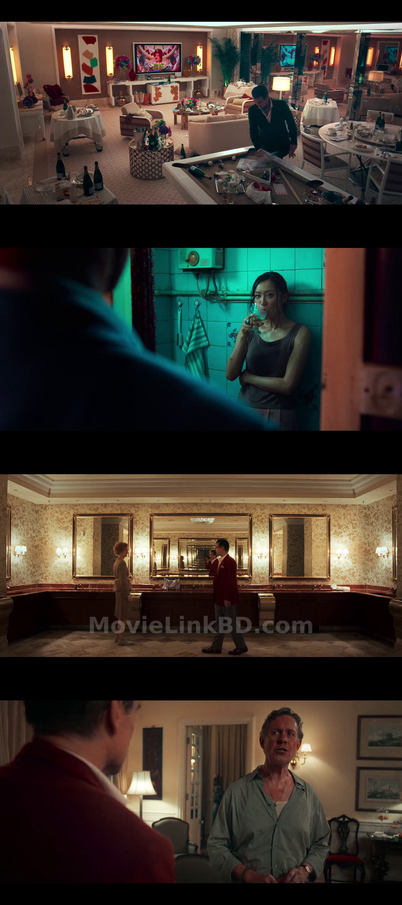 Screenshot of Ballad of a Small Player  [ORG Hindi] (2025) &bull; Hindi, English Dual Audio on MovieLinkBD
