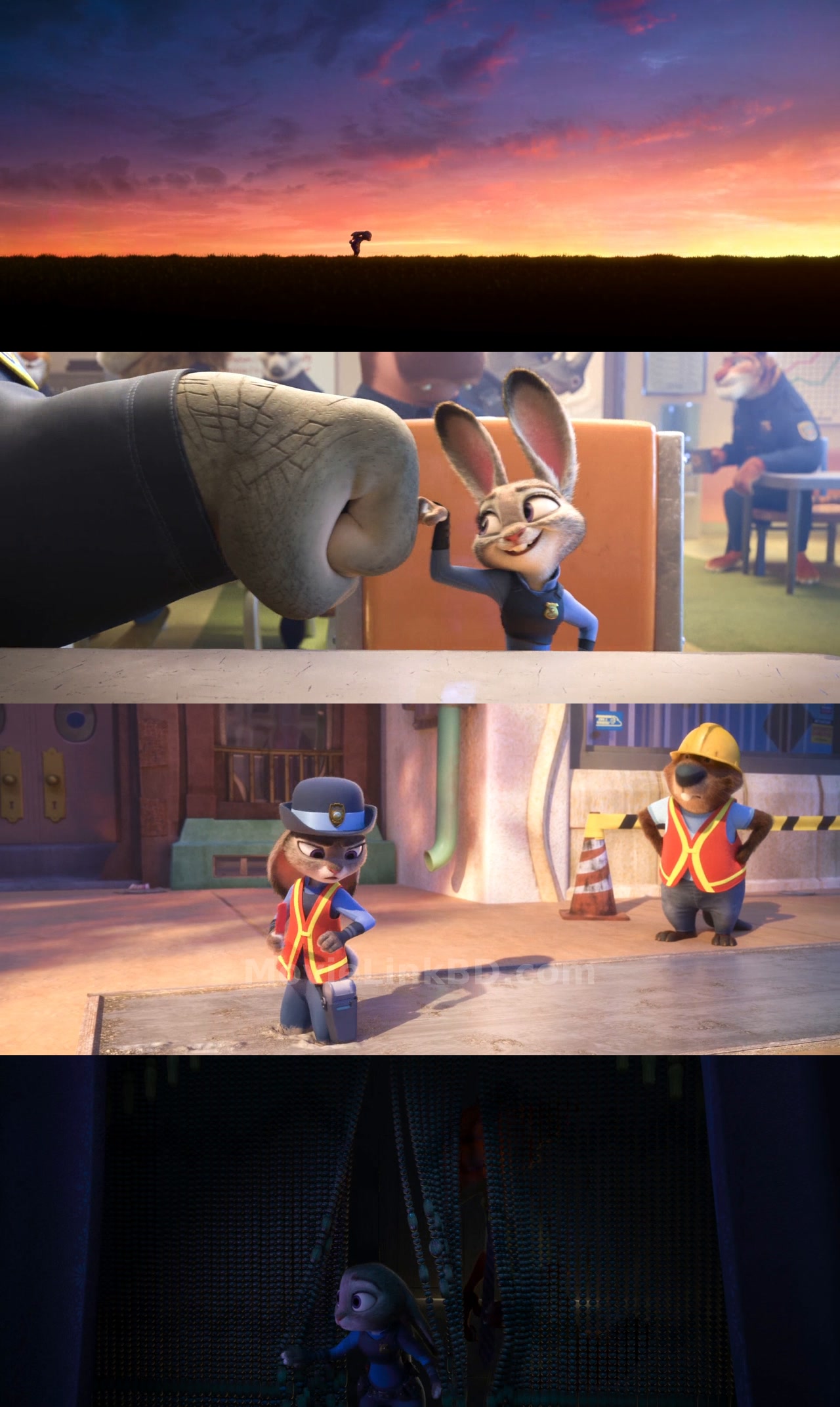 Screenshot of Zootopia (2016) &bull; Dual Audio on MovieLinkBD