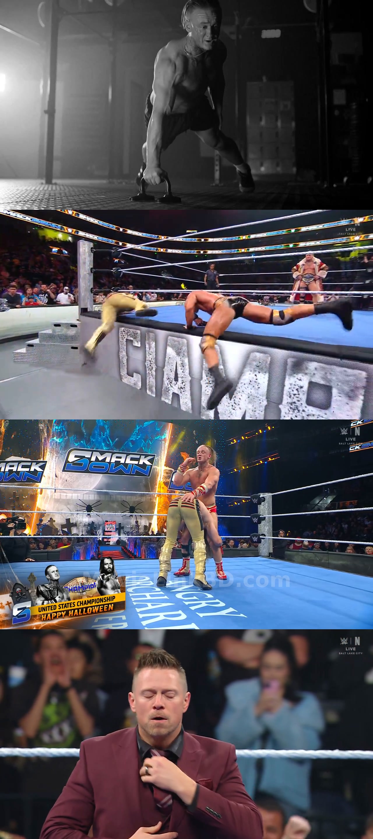 Screenshot of WWE Friday (31st-October 2025) Night SmackDown &bull; Hindi, English on MovieLinkBD