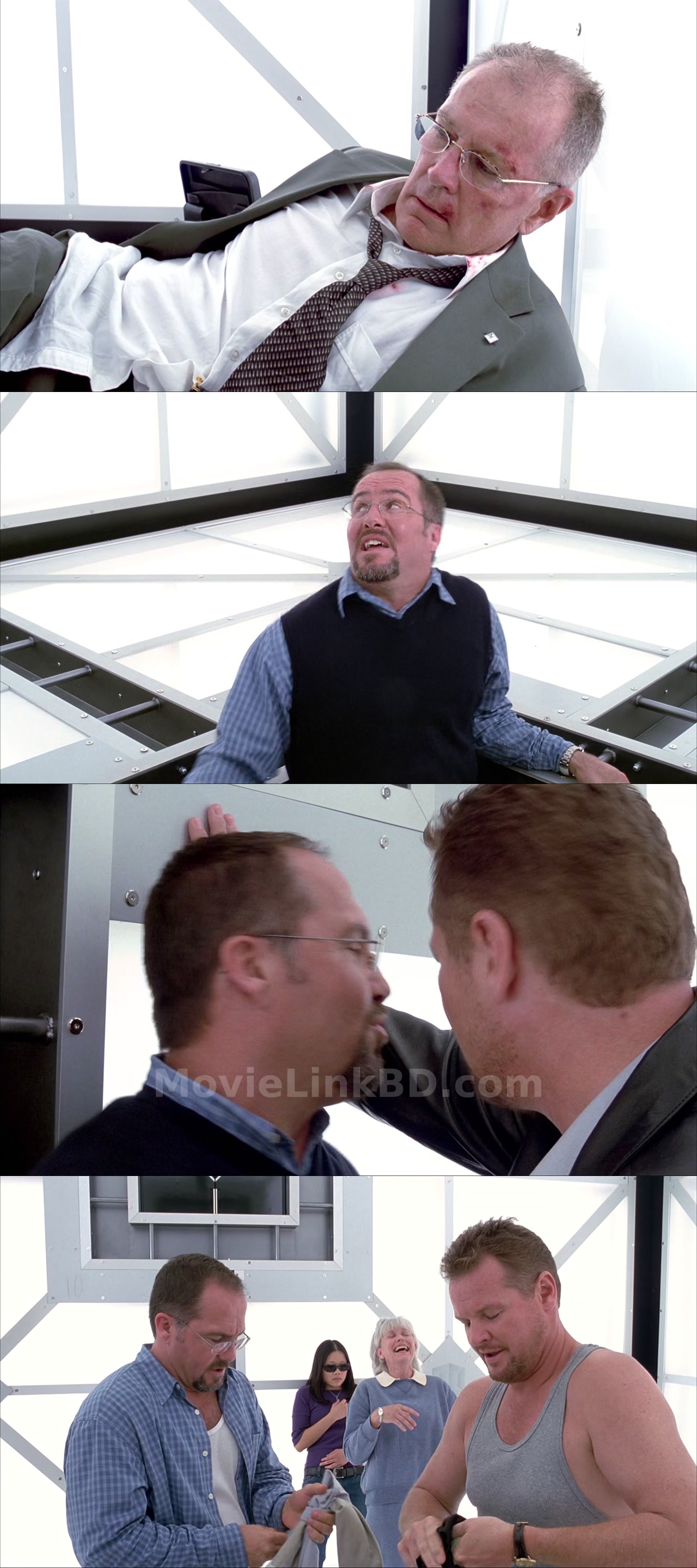 Screenshot of Cube&sup2;: Hypercube  Full HD Hindi ORG (2002) &bull; Hindi, English, Dual Audio on MovieLinkBD