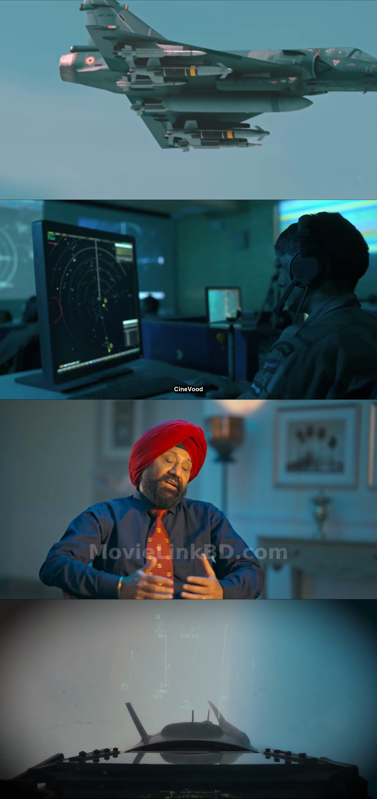 Screenshot of Kargil 1999- The Untold Story of the Indian Air Force  [ORG Hindi] (2024) &bull; Hindi + Multi Audio on MovieLinkBD