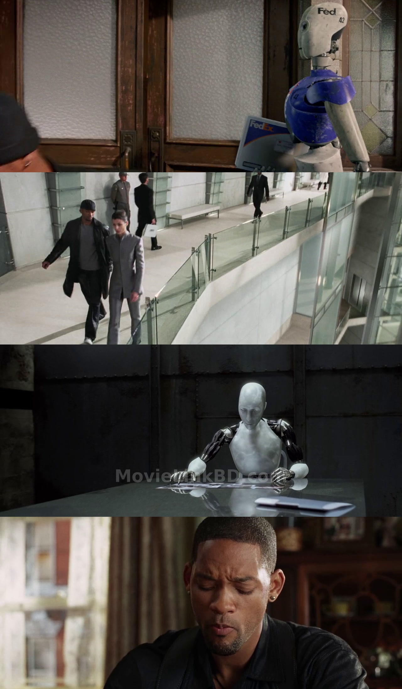 Screenshot of I, Robot (2004) &bull; Hindi, English Dual Audio on MovieLinkBD