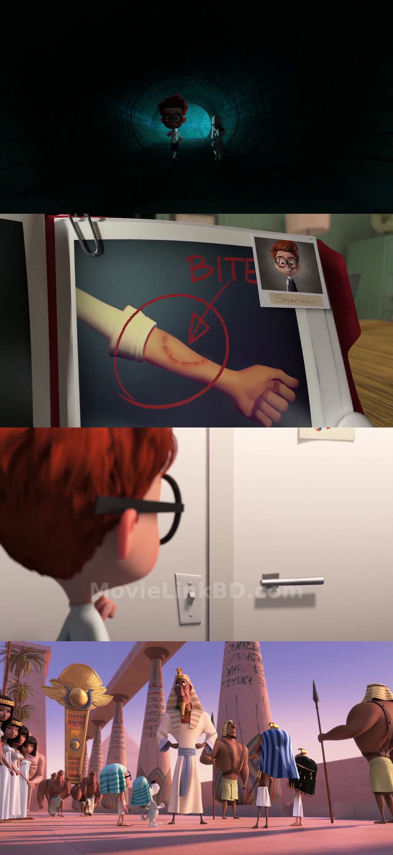 Screenshot of Mr Peabody &amp; Sherman (2014) &bull; English + Hindi on MovieLinkBD