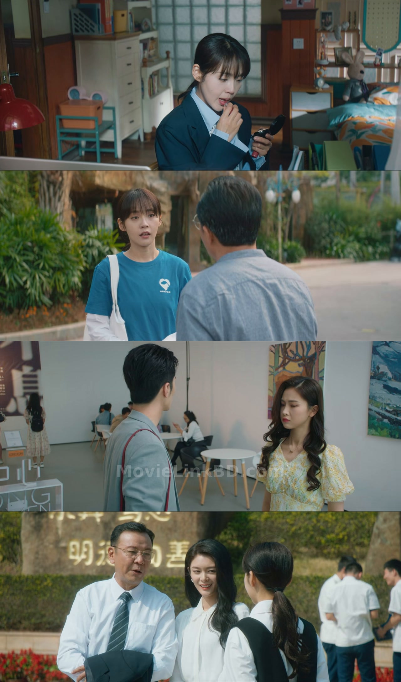 Screenshot of The Moment of meeting again - Shining for One Thing  Season 1 Complete - (2022) &bull; Chinese + Hindi on MovieLinkBD