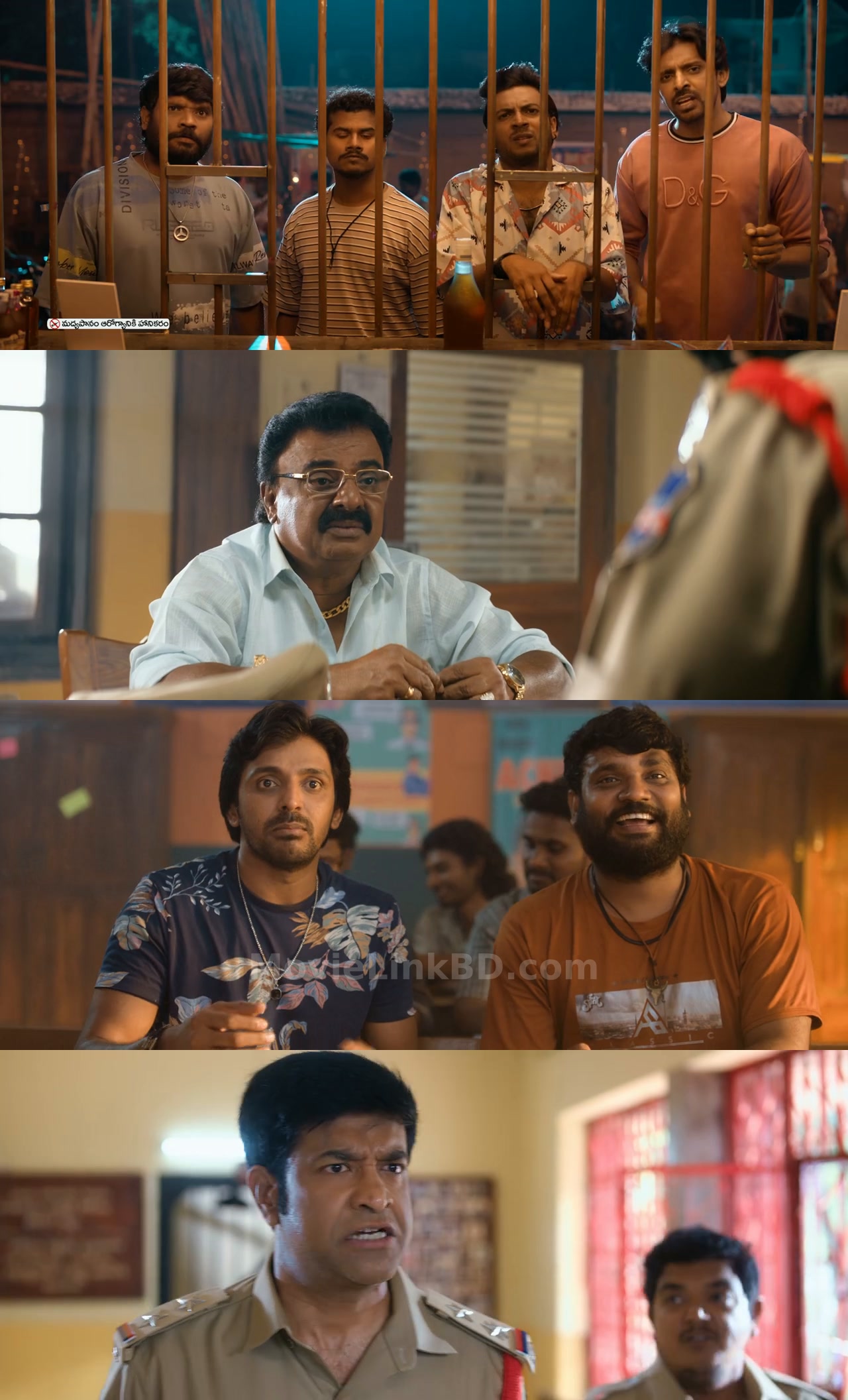 Screenshot of Mithra Mandali  [ORG Hindi] (2025) &bull; Hindi, Telugu Dual Audio on MovieLinkBD