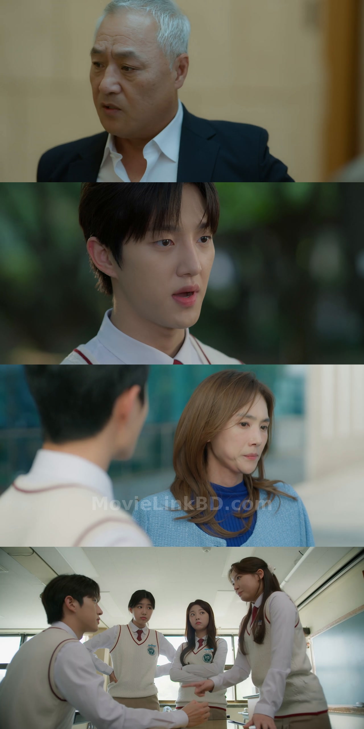 Screenshot of High School Return of a Gangster  S01 COmpleted [Hindi ORG] (2025) &mdash; S01 &bull; Hindi, Korean, Dual Audio on MovieLinkBD