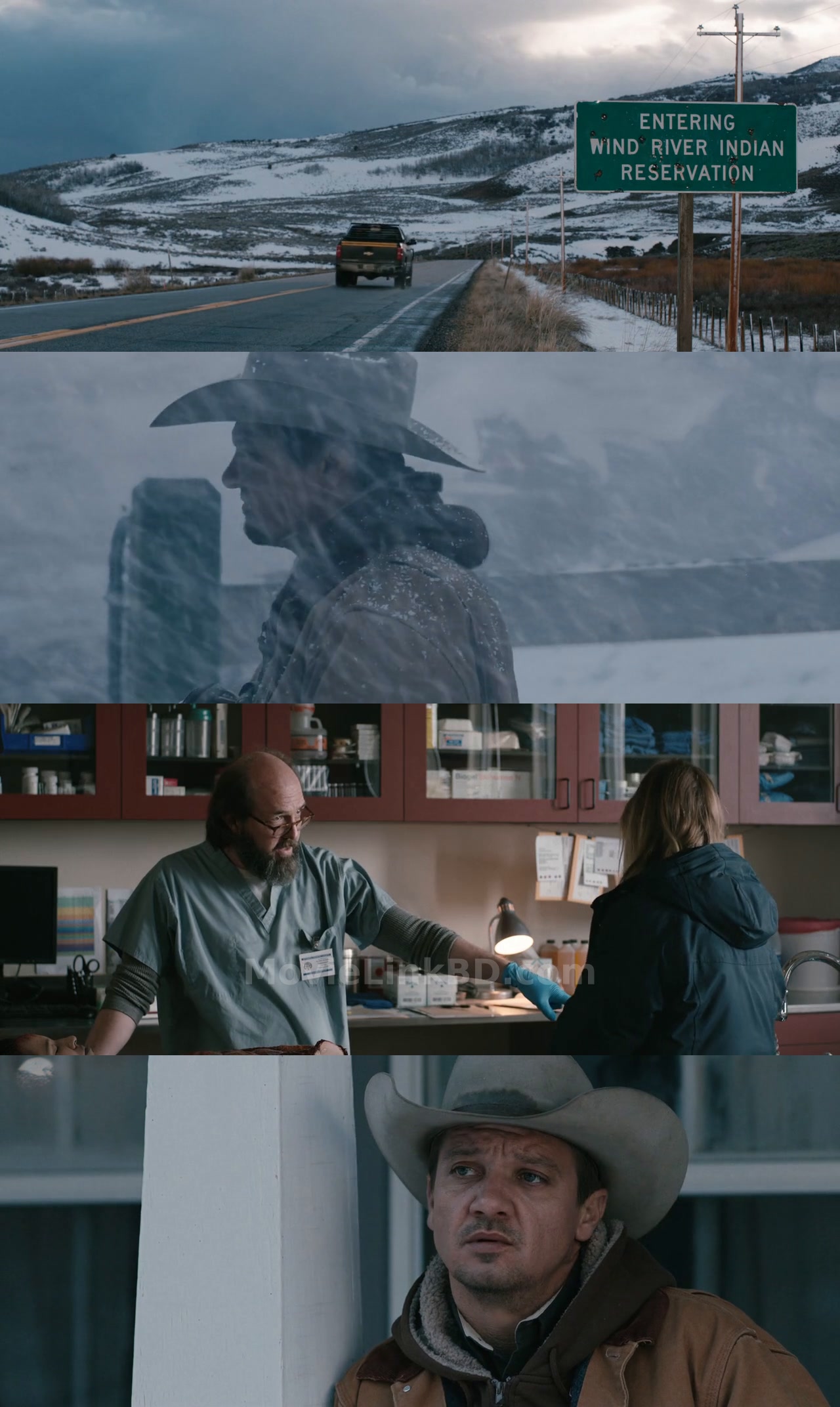 Screenshot of Wind River (2017) &bull; English on MovieLinkBD