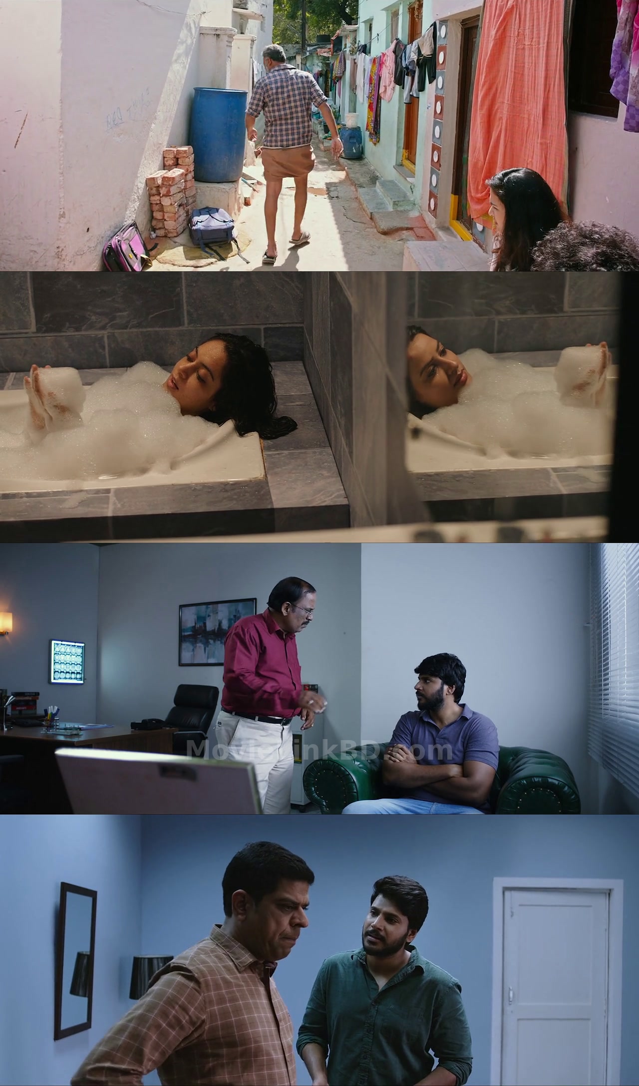 Screenshot of Ninnu Veedani Needanu Nene (2019) &bull; Telugu + Hindi on MovieLinkBD