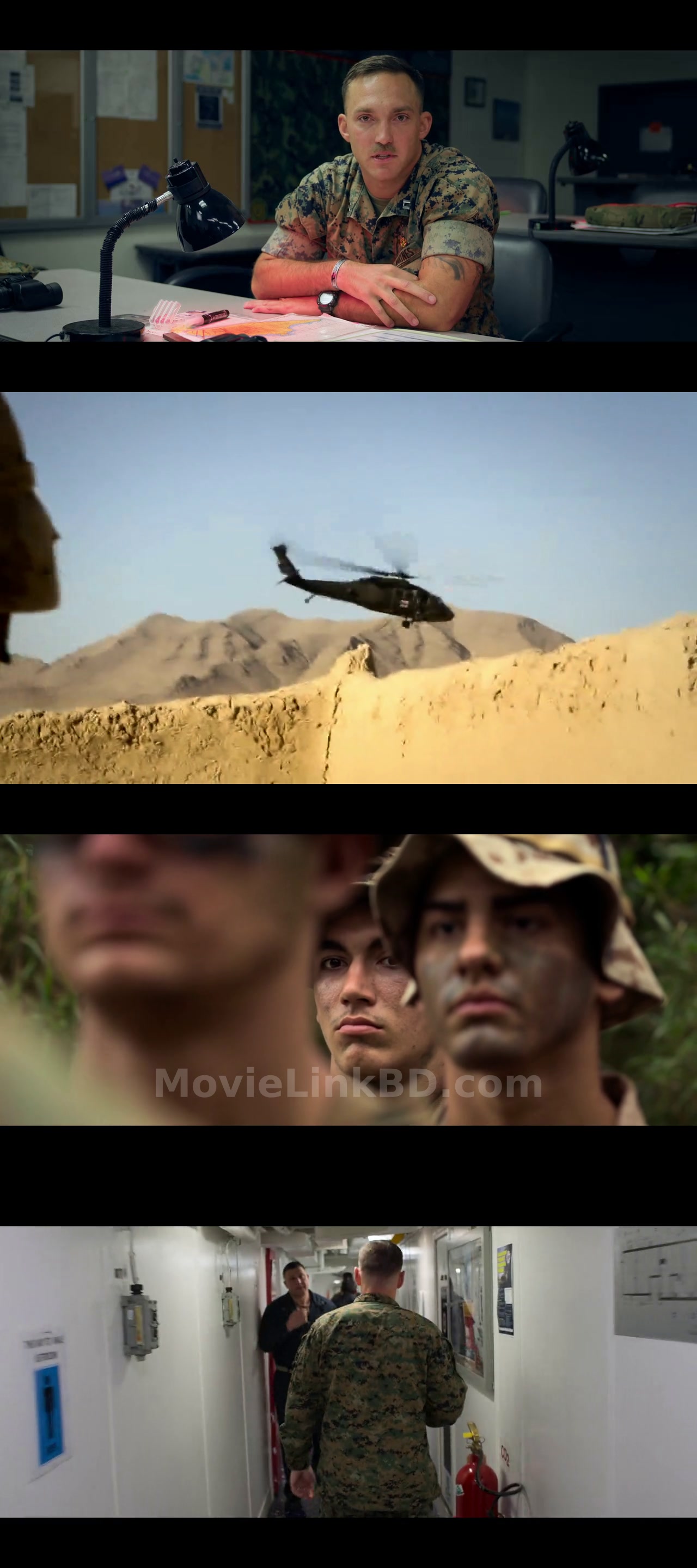 Screenshot of MARINES (2025) &bull; Hindi, English on MovieLinkBD