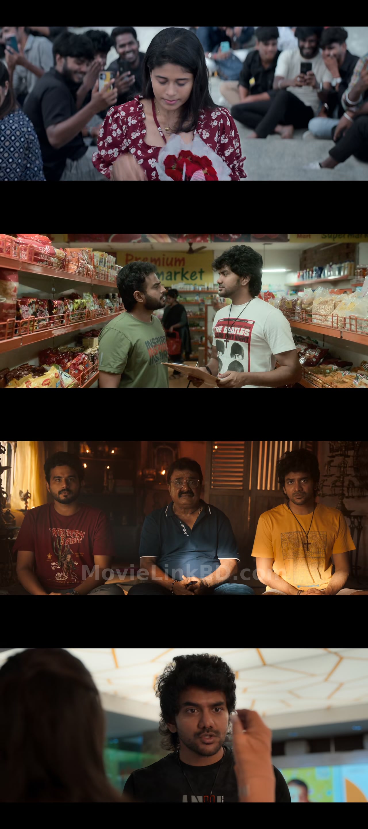 Screenshot of Kiss (2025) &bull; Tamil on MovieLinkBD